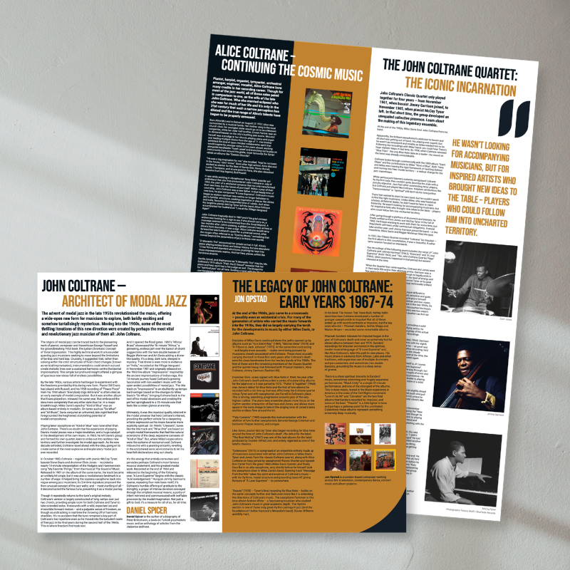Posterzine® #03: John Coltrane 4