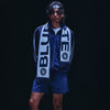 Blue Note Soccer Club Scarf Lifestyle shot front