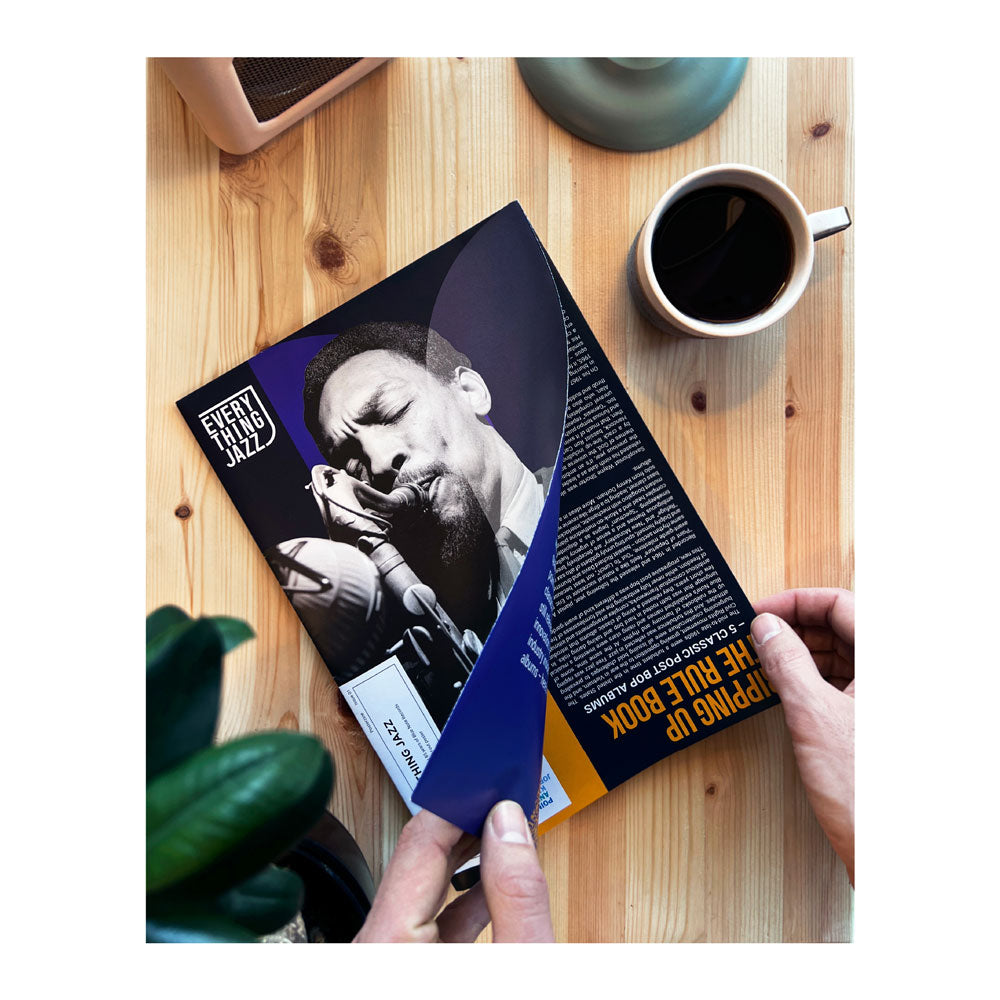 Posterzine® #01: 85 years of Blue Note Records, Joe Henderson Poster + Blue Note Constellation 12” x 12” Print (Exclusive)