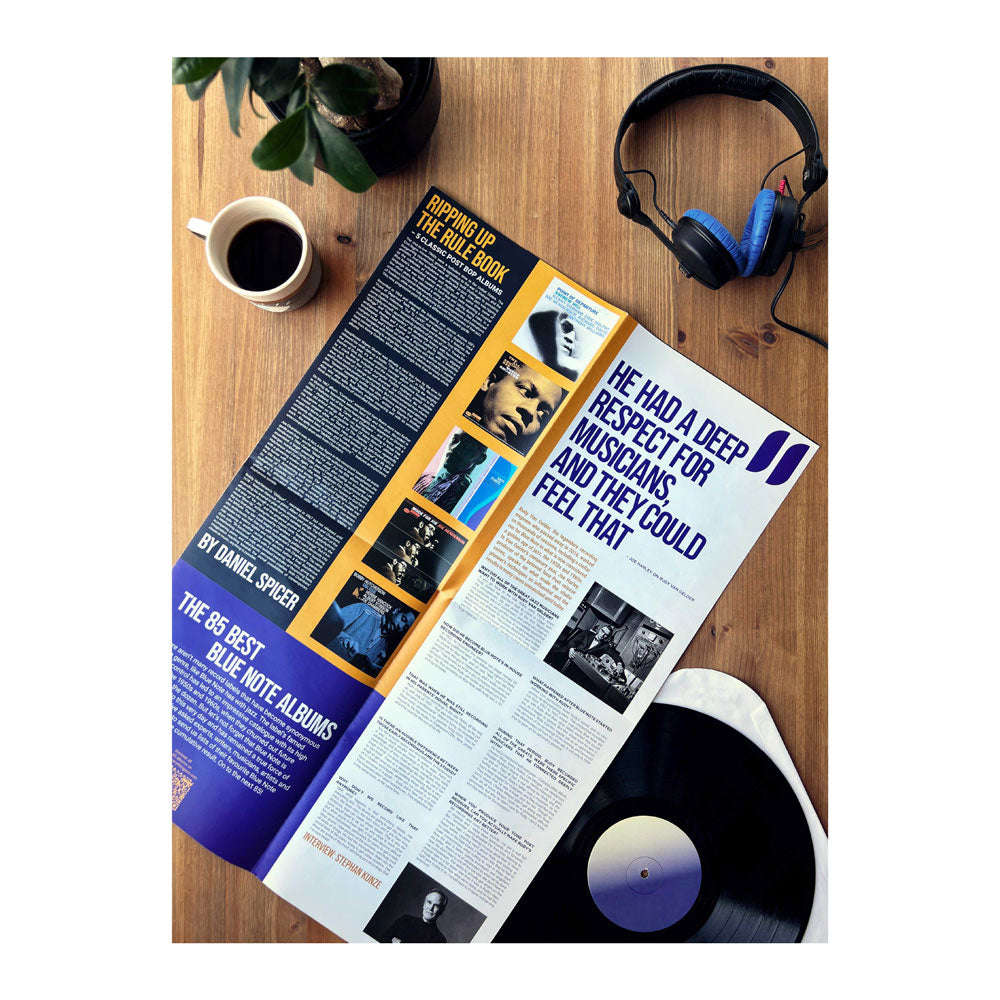 Posterzine® #01: 85 years of Blue Note Records, Joe Henderson Poster + Blue Note Constellation 12” x 12” Print (Exclusive)