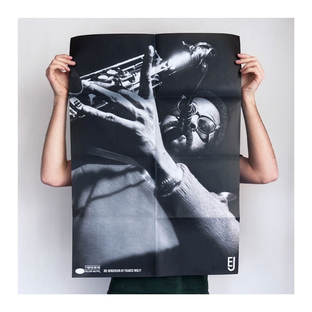 Posterzine® #01: 85 years of Blue Note Records, Joe Henderson Poster + Blue Note Constellation 12” x 12” Print (Exclusive)