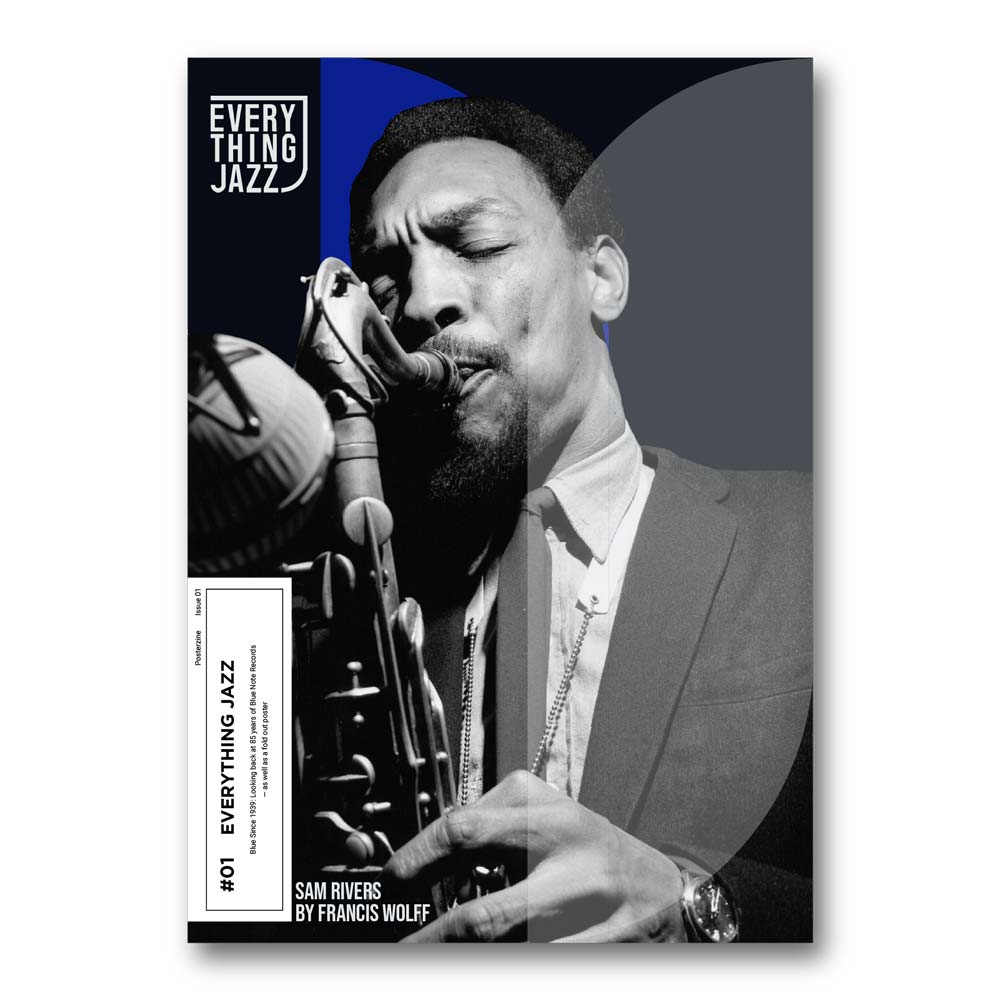 Posterzine® #01: 85 years of Blue Note Records, Joe Henderson Poster + Blue Note Constellation 12” x 12” Print (Exclusive)