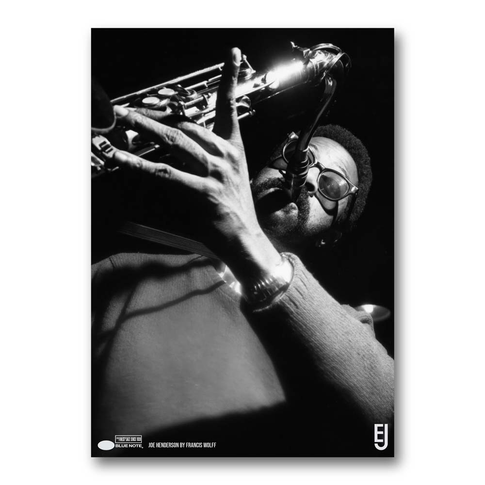 Posterzine® #01: 85 years of Blue Note Records, Joe Henderson Poster + Blue Note Constellation 12” x 12” Print (Exclusive)