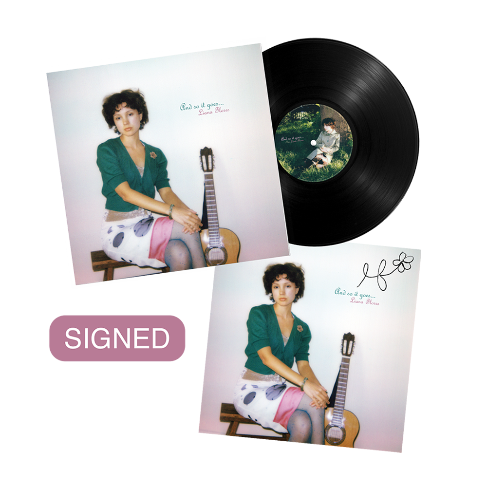 Liana Flores: And so it goes... LP Signed Art card