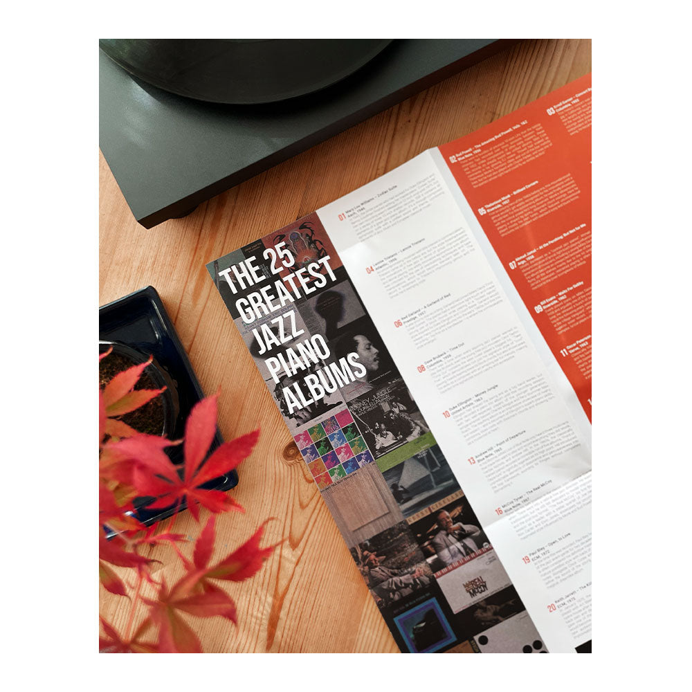 Posterzine® #02: The Piano Issue, Thelonious Monk Poster + History Of Jazz Piano 12” x 12” Print (Exclusive Bundle)