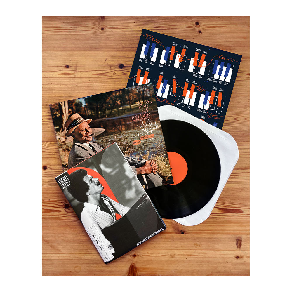 Exclusive Bundle: Horace Silver: Song For My Father LP + Posterzine®: The Piano Issue + Limited Edition 12” x 12” print
