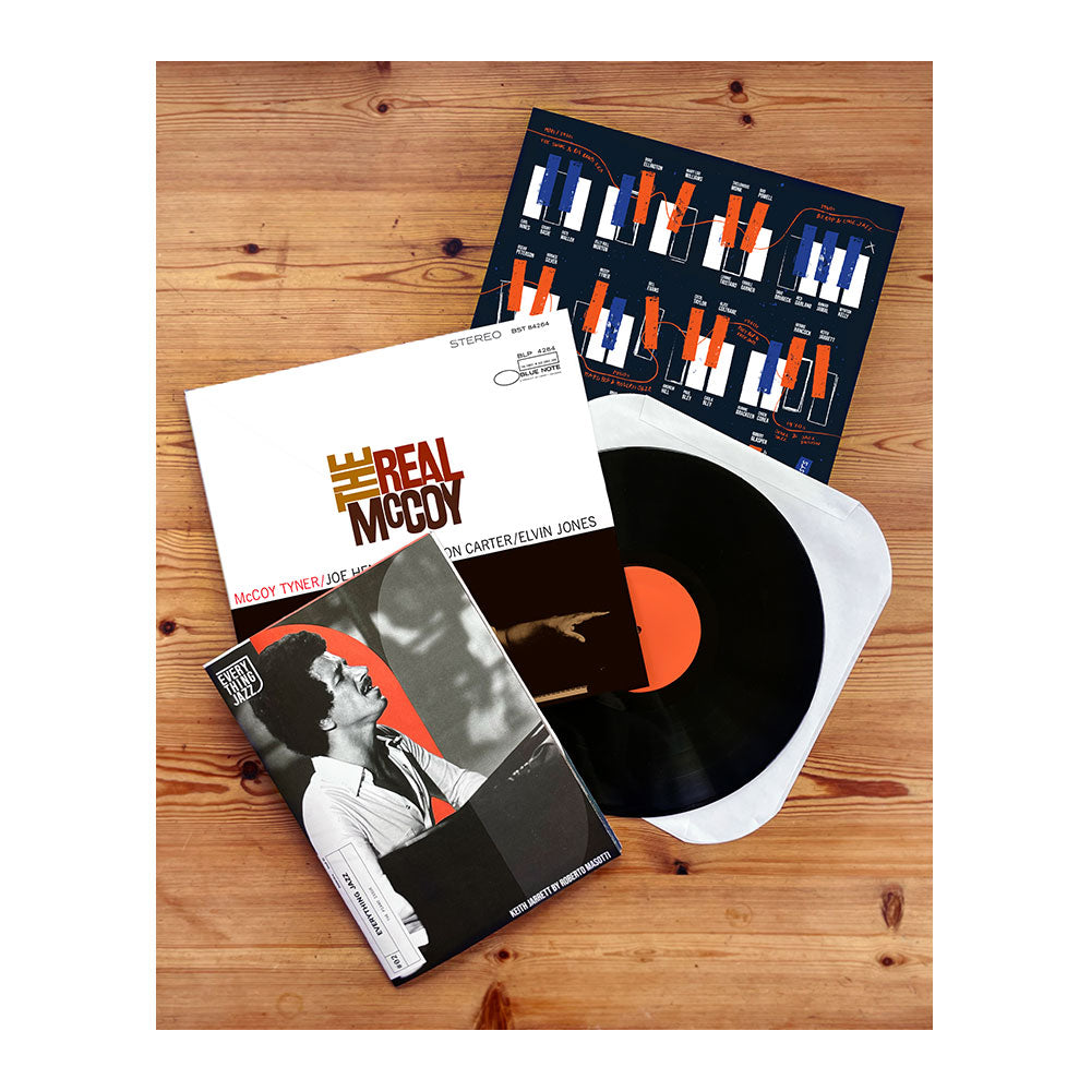 Exclusive Bundle: McCoy Tyner: The Real McCoy + Posterzine®: The Piano Issue + Limited Edition 12” x 12” print