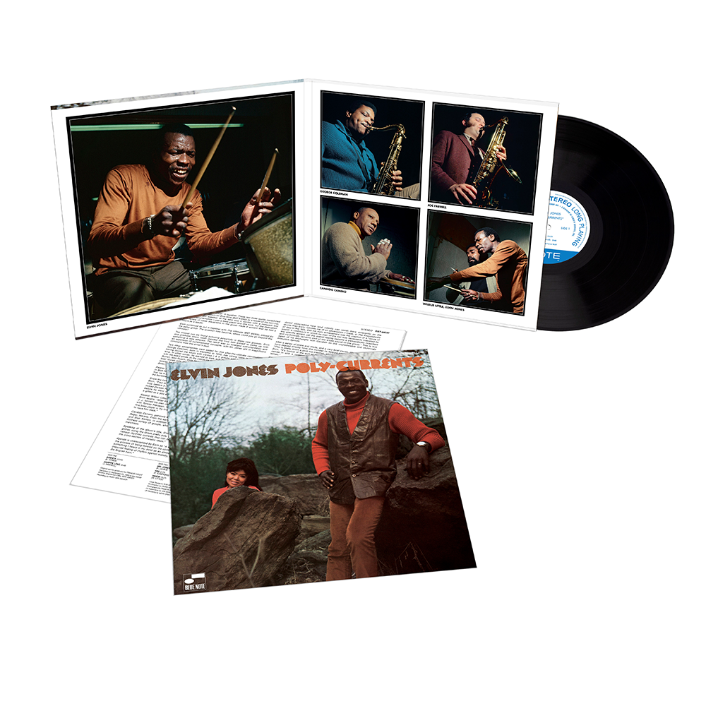 Elvin Jones: Poly-Currents LP (Blue Note Tone Poet Series)