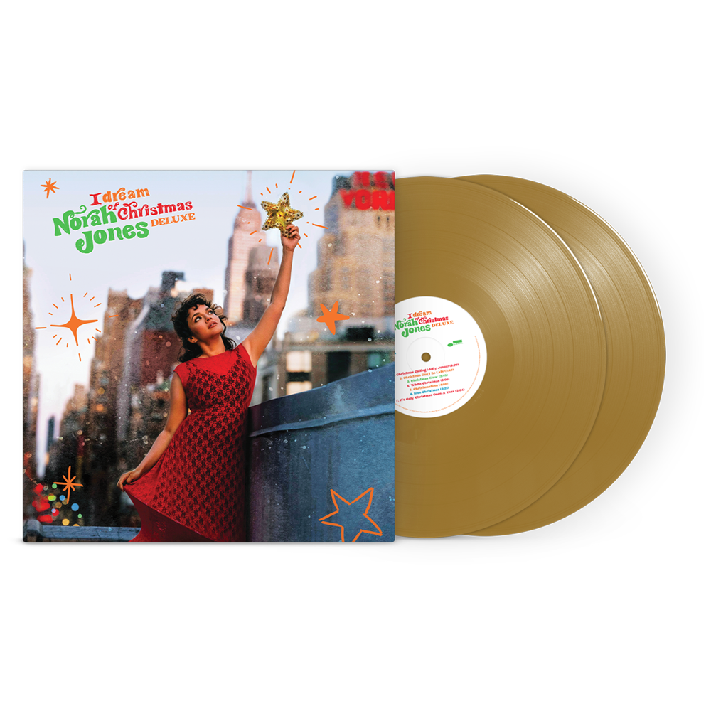 Norah Jones -  I Dream Of Christmas - Deluxe Gold 2LP Pack Shot